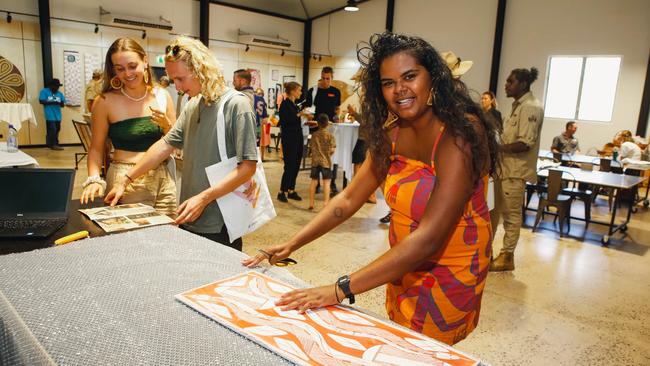 Inside the former Jabiru bakery, which is now a cultural artist centre. Picture: Supplied, Picture: Supplied