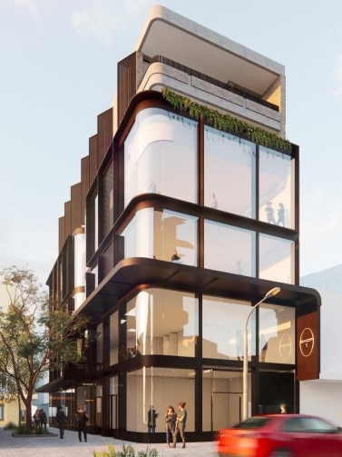 Artists impressions of plans lodged for 3 Knox St. Picture: Bureau SRH.