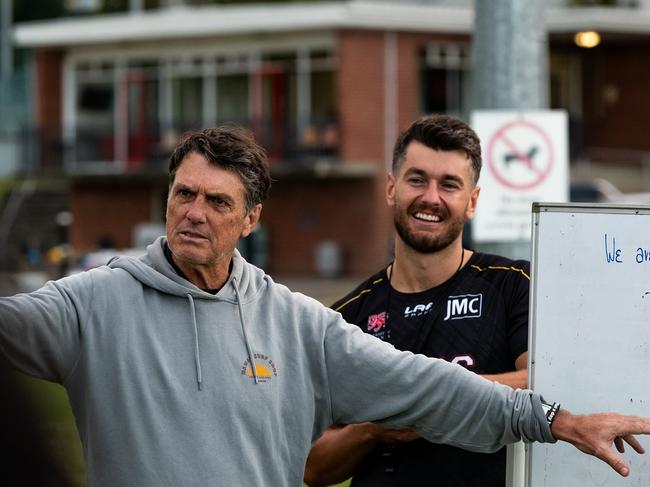 Former Sydney Swans premiership coach Paul Roos will share his knowledge by mentoring Tasmania University Football Club as a strategic adviser for season 2025. Picture: Tasmania University Football Club