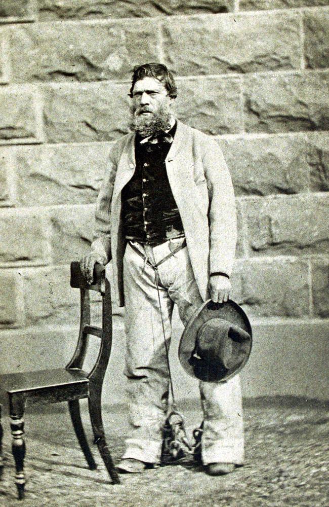 Harry Power, the bushranger said to have taught Ned Kelly all he knew. Russell Crowe will play Power in the new Kelly Gang movie. Picture: Victoria Police Historial Unit