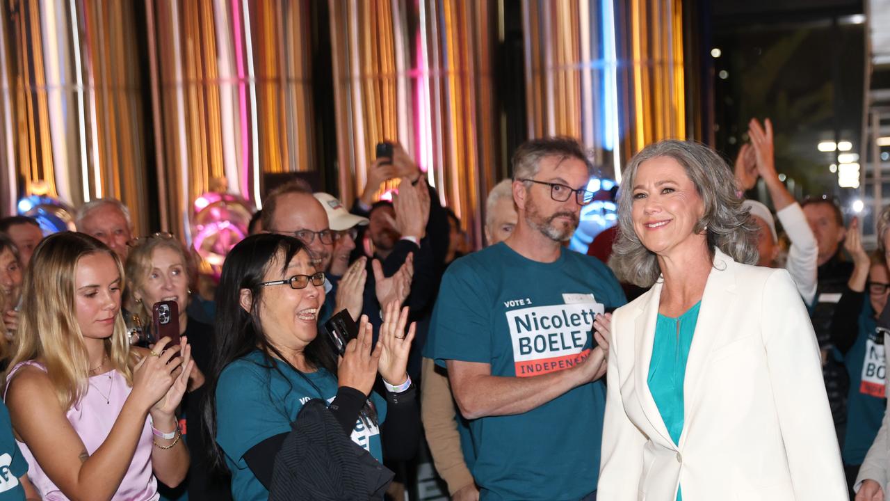 Independent Nicolette Boele mounted a fierce campaign for the second election in a row against the Liberals. Picture: NewsWire / Damian Shaw