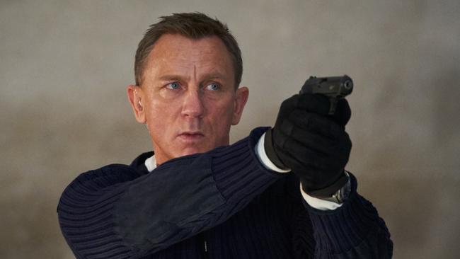 Daniel Craig in the latest Bond movie, <i>No Time To Die</i>. Picture: DANJAQ, LLC AND MGM