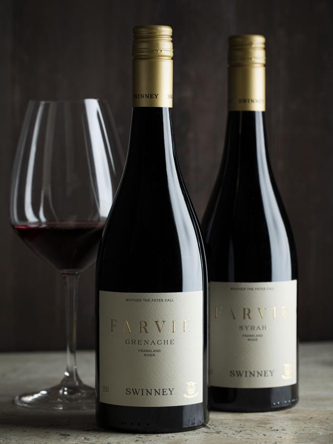 Swinney Farvie wines.