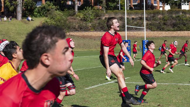 Joe McGahan for Terrace in Toowoomba Grammar School. Picture: Kevin Farmer