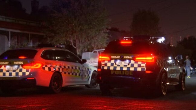 Five teens have been arrested after an aggravated burglary in Brighton. Police were first called out to Brighton around 12.20am following reports of an aggravated burglary in Moule Avenue. Picture: ABC News