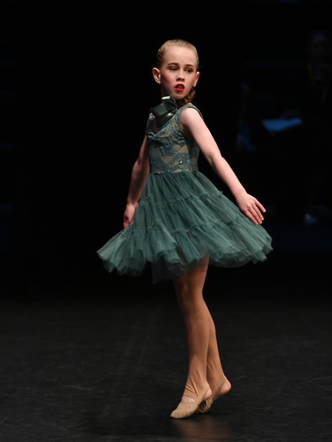 Townsville Eisteddfod. Modern Dance. Age 10. Slow Tempo Solo. Imogen Crawley. Picture: Evan Morgan