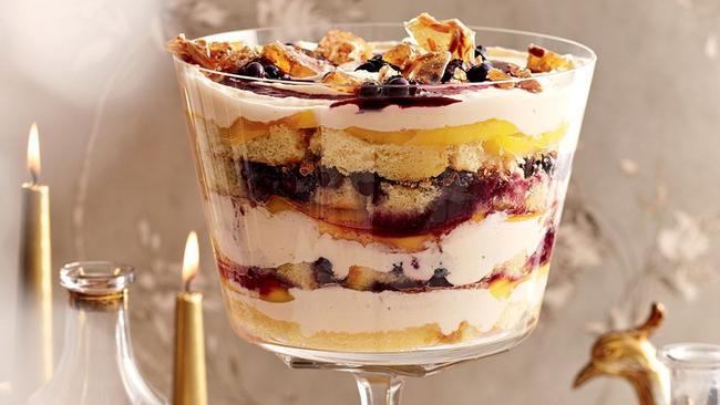 Trifle is a traditionally layered dessert.