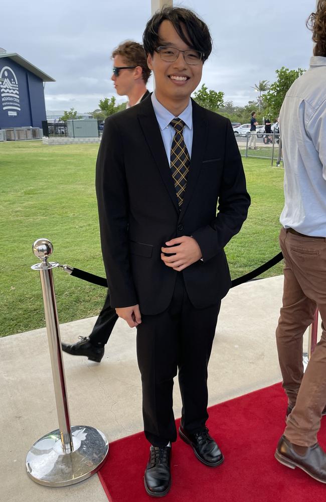 Khoa at the 2023 Mountain Creek State High formal.