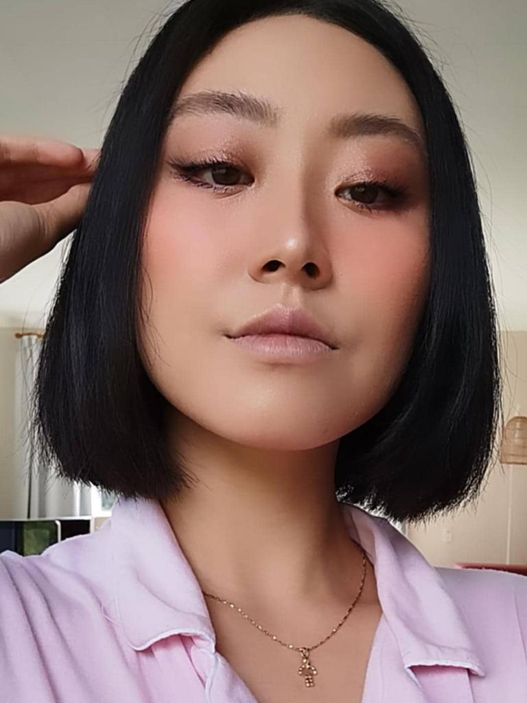 This woman posted ‘my hair has grown sooo much’. Picture: Instagram