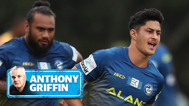 Anthony Griffin has run the rule over the Eels squad for 2019.