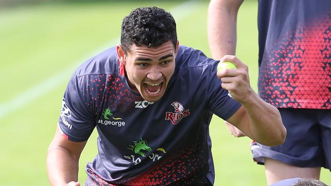 Izaia Perese is set to leave the Queensland Reds and join the Brisbane Broncos. Picture: Peter Wallis