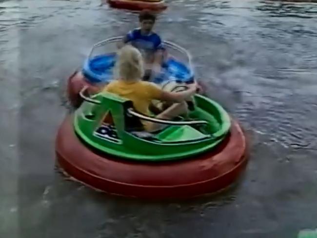 Kids enjoying mini boats on the lake back in the hey day. Picture: Supplied