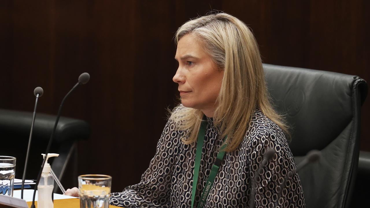 Kristie Johnston independent member for Clark. First sitting day for the House of Assembly in the Tasmanian parliament for 2025. Picture: Nikki Davis-Jones