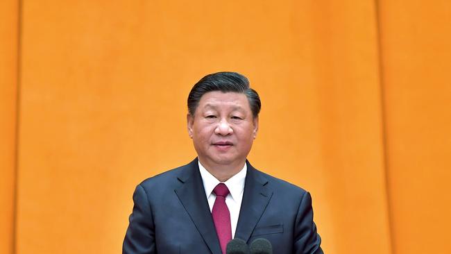 Chinese President Xi Jinping has recently called out the US by name over its aggression to China. (Photo by Li Tao/Xinhua via Getty Images)