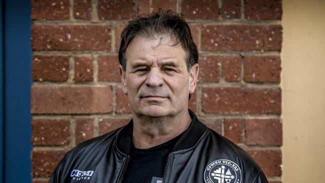 CFMEU Victorian leader John Setka: ‘Sometimes you have got to shed a bit of blood to just make peace.’ Picture: Roy VanDerVegt