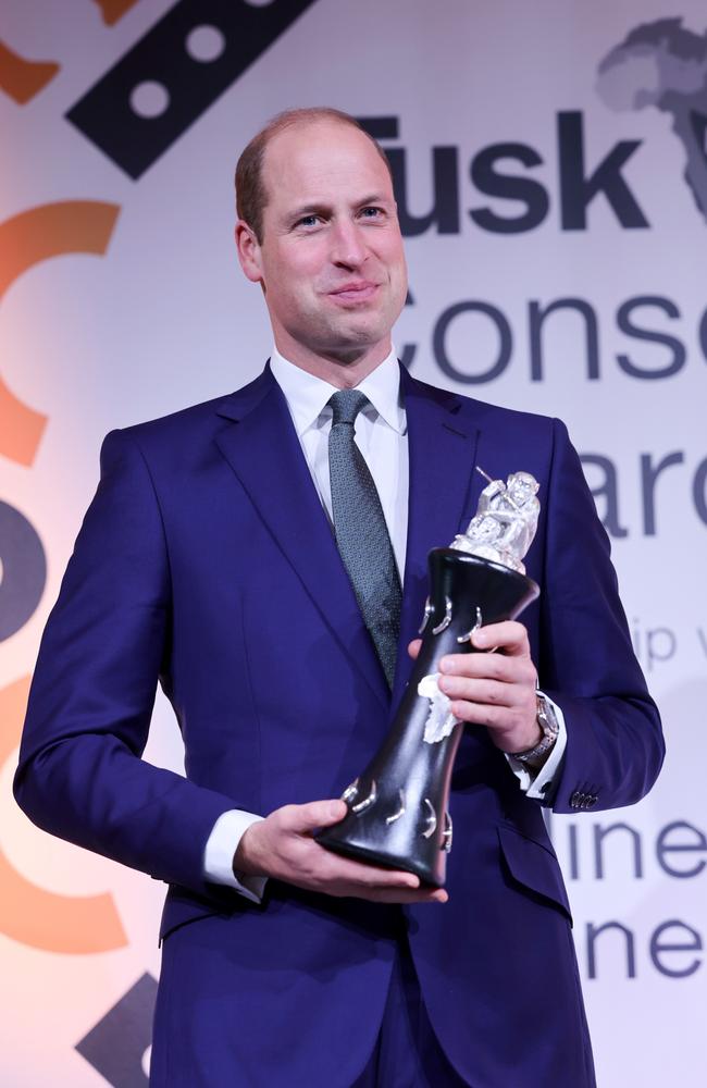 The royal was able to set aside negative thoughts and get on with the job, body language expert Judi James said. Picture: Getty Images for Tusk