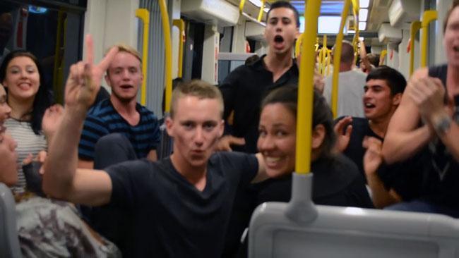 A night on Gold Coast trams during Schoolies