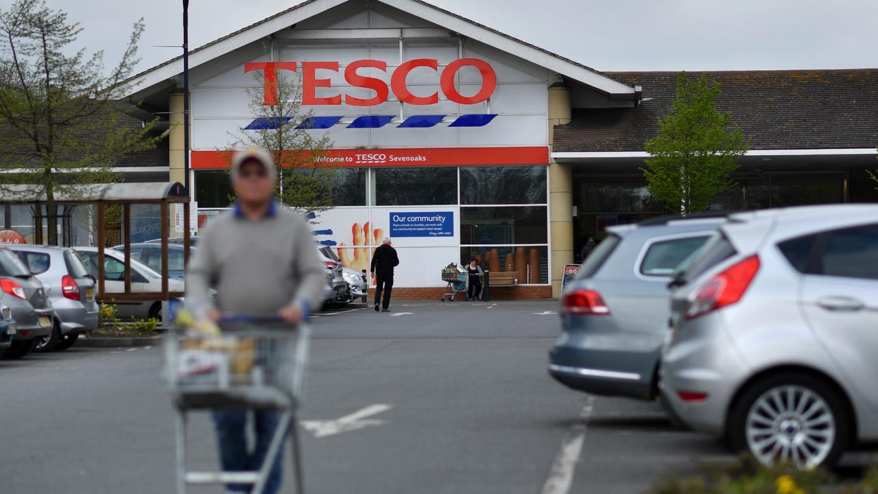 UK chain Tesco will ditch best-before dates on packed veg. Picture: AFP/Ben Stansall