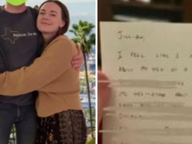 ‘Forgive me’: Note exposes ex’s brutal act