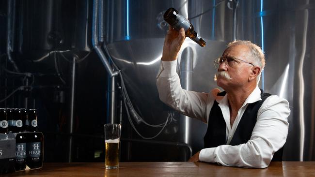 The new “Brewmaster” in the Heads of Noosa’s new advertising campaign. Picture: Contributed