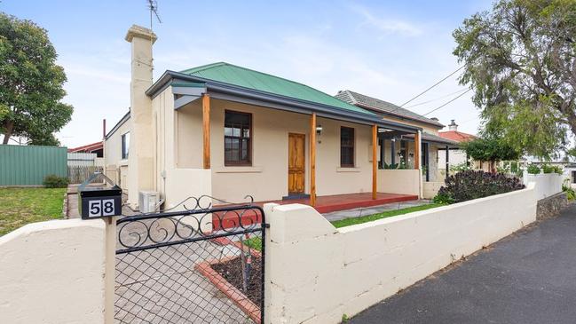 A two bedroom home at 58 Bertha St in Mount Gambier is currently being advertised for $265 per week but is not available until January 2021. Picture: realestate.com.au