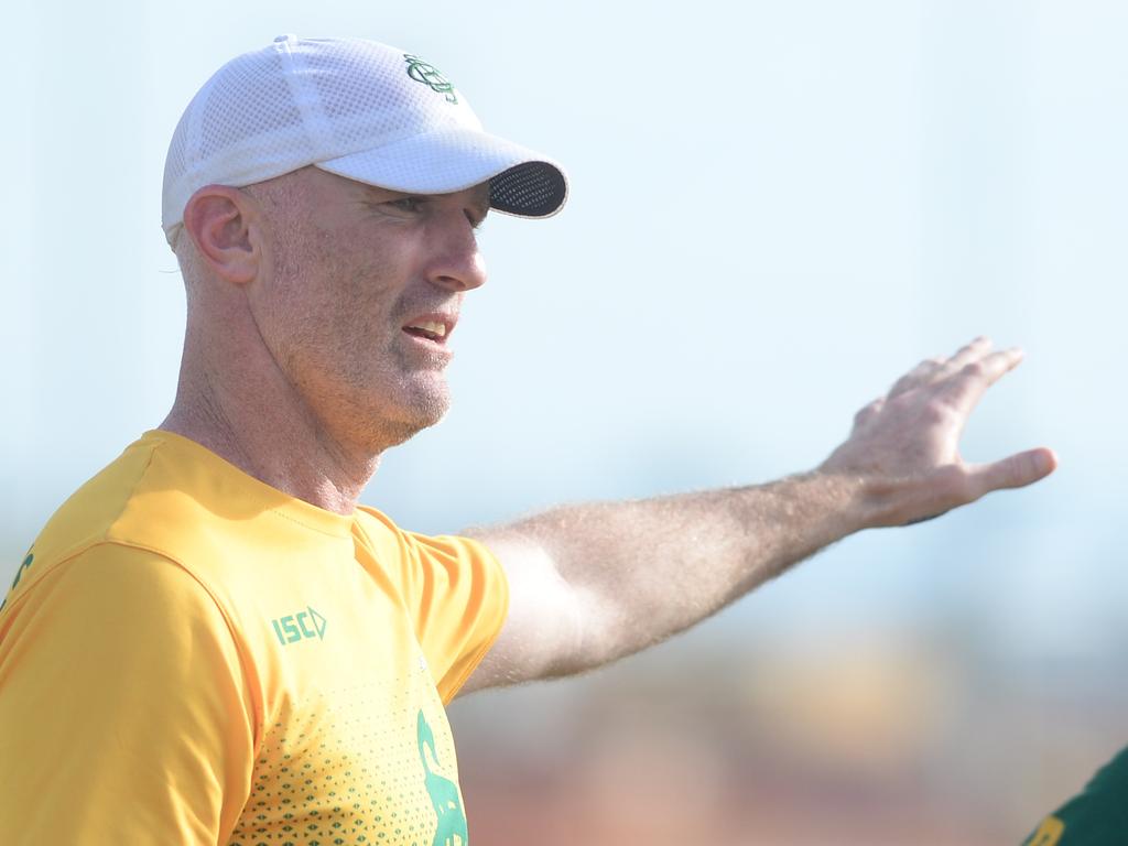 St Brendan’s coach Scott Minto.