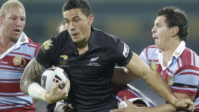 Sonny Bill Williams played for New Zealand in the 2008 Centenary Test at the SCG. Picture: AP