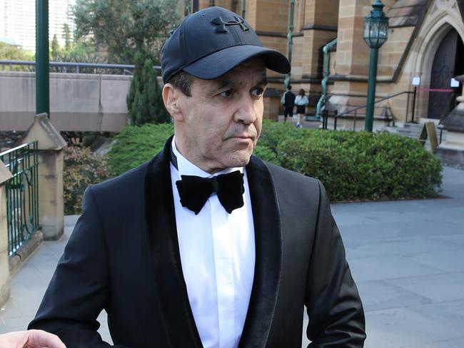 Two weeks after the surgery Fenech was able to attend his daughter’s wedding in Sydney. Picture Rohan Kelly