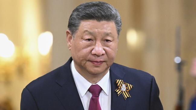 President of China Xi Jinping. Picture: Alexandr Kryazhev/RIA Novosti/AP