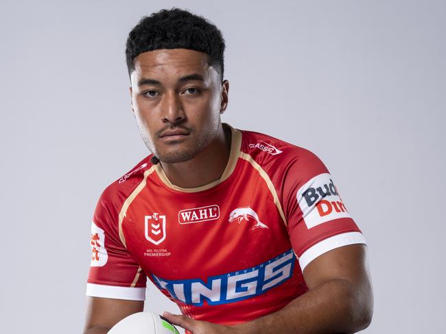 The Dolphins' Junior Tupou. Picture: NRL