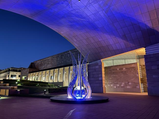 Bond University night shot with iPhone 12 Pro Max. Click on the image to view in full screen. Picture: Rob Layton