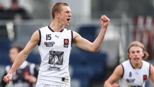 Ted Clohesy of the Falcons. Photo: Getty Images.