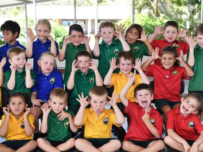 My First Year: Star of the Sea Catholic Primary School Prep Green. Picture: Patrick Woods.