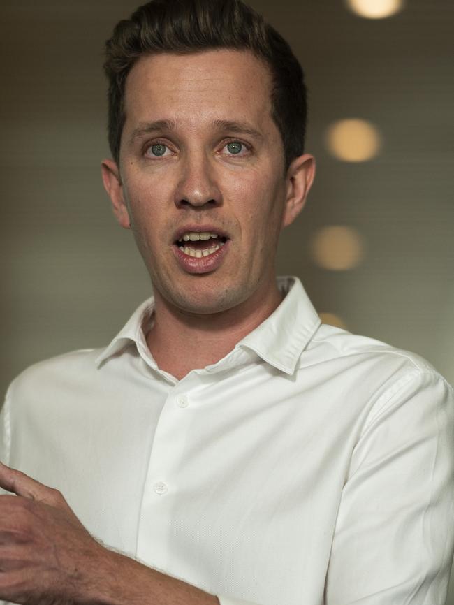 Greens housing spokesman Max Chandler-Mather Minister says Labor’s ‘Help to Buy’ scheme does not go far enough. Picture: NCA NewsWire / Martin Ollman