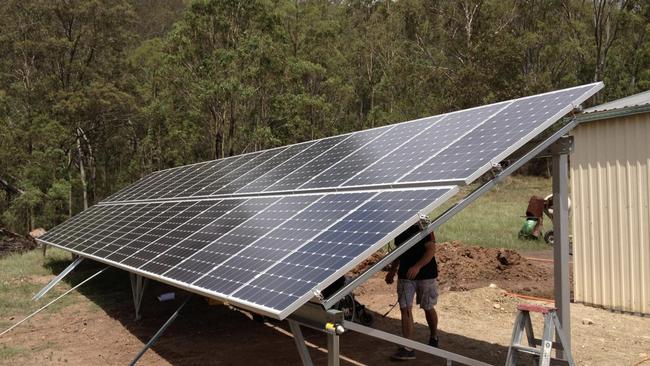 The family uses solar energy and has invested in a 6.5kW battery operated back-up generator.