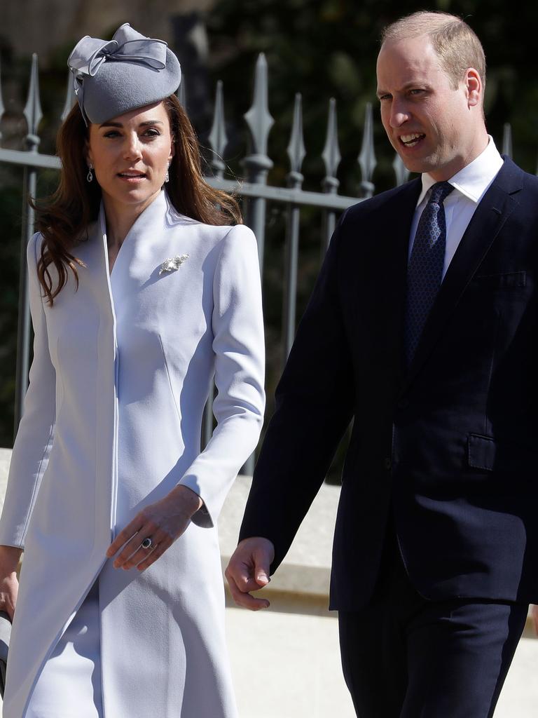 Kate and William made some changes, too. Picture: Kirsty Wigglesworth/AFP