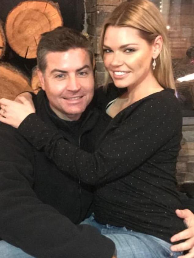 Sophie Monk and Stu Laundy