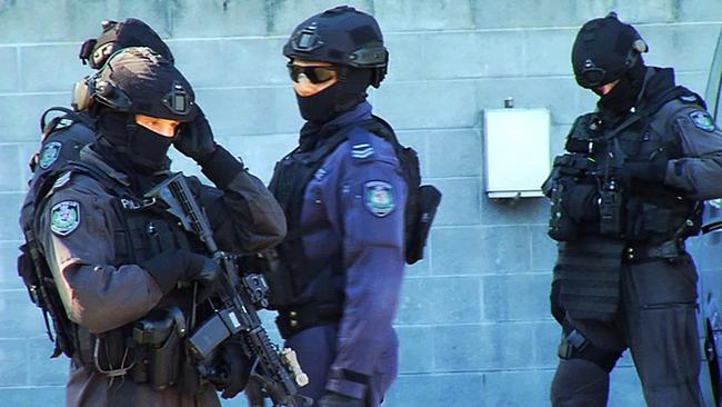 NSW Police have released photos of a Joint Counter-Terrorism Taskforce arrest on Tuesday, May 17th, 2016. Photo courtesy of NSW Police