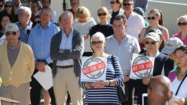 The sale of Bruce Bishop car park has caused controversy among Gold Coast residents. Picture Glenn Hampson