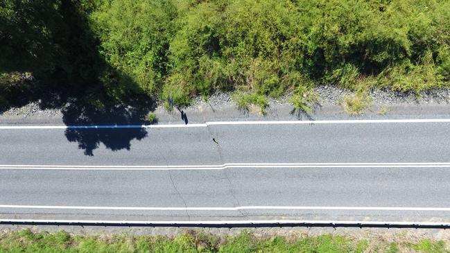 Richmond Valley Council has closed Naughtons Gap Road after a severe land slip.