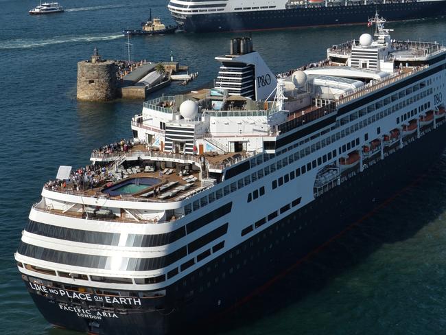 P&O Cruises five ship spectacular on Nov 25, 2015 in Sydney, Australia.Escape 9 June 2024Cruise NewsPhoto - Getty Images