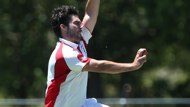 Louis Moor in action for Romsey. Picture: Hamish Blair