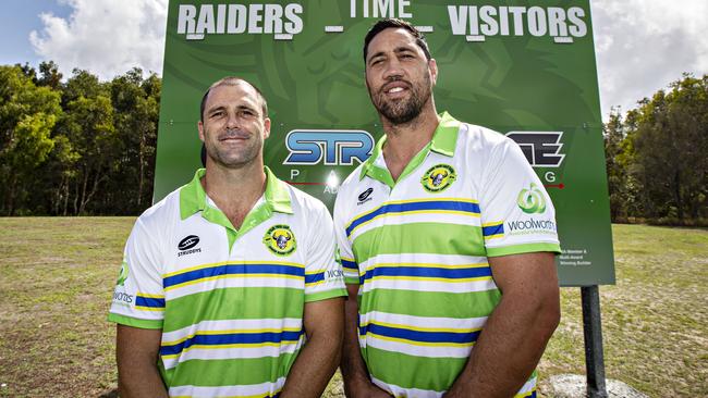 Michael Gordon joins Tweed Coast Raiders back in 2020 with fellow former NRL player Brent Kite.