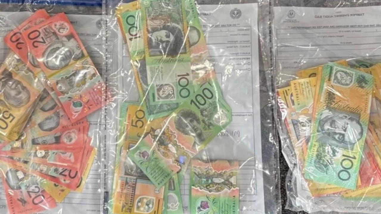 Police have seized almost $800,000 worth of illegal tobacco and $66,000 in cash in raids on 10 premises in the South-East of the state. Picture: Supplied.