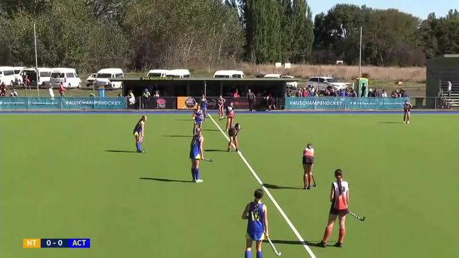 REPLAY: National U15's Girls Hockey Championships - NT vs ACT