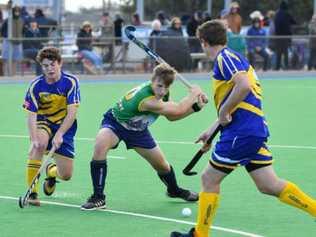 Action from day 1 of the Hockey Queensland Championships. Picture: Annette Andrews, Annette’s Action Shots.