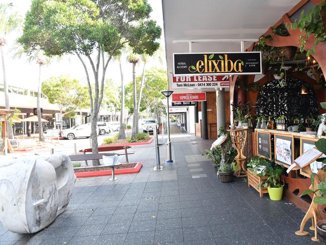 Ocean St to be Struggle Street with traders fearing the worst for months even years to come. Photo Patrick Woods / Sunshine Coast Daily.