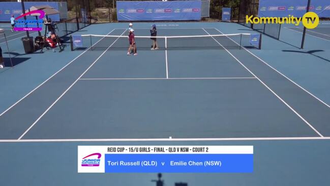 Replay: Tori Russell (QLD) vs Emilie Chen (NSW)—Australian Junior Teams Championships U15