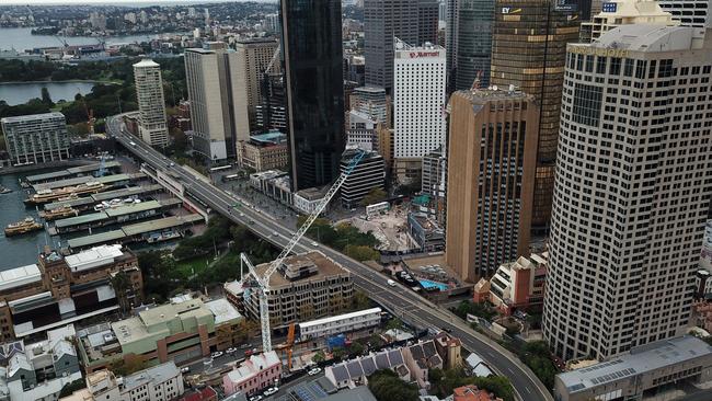 Glorious views.... Sydney’s Cahill Expressway over Circular Quay.