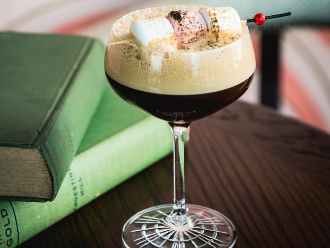 The Campfire Espresso Martini at Hacienda. Picture: Supplied